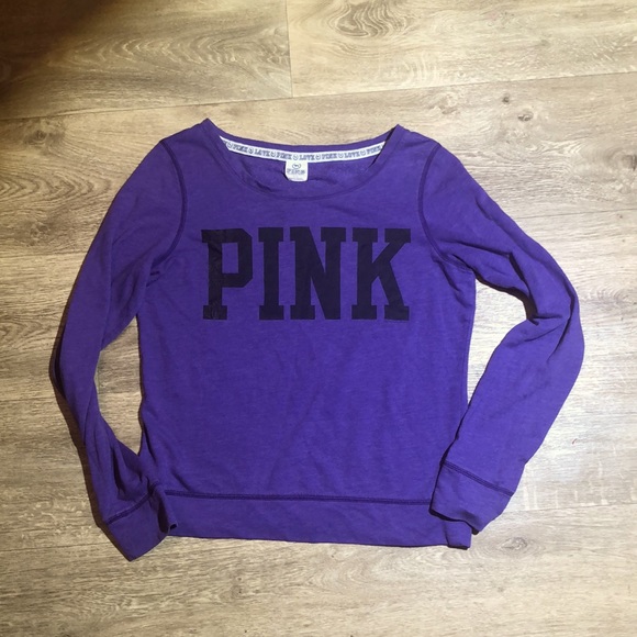 💜💜💜PURPLE Victorias Secret PINK tops bundle💜💜💜 - Picture 2 of 9